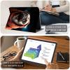 Case for 7" All-New Kindle Paperwhite (12th Generation, 2024) and Kindle Colorsoft Signature Edition Slim Lightweight PU Leather Adjustable Smart Shell Cover with Auto Wake/Sleep, Cute Pug Dog view 3