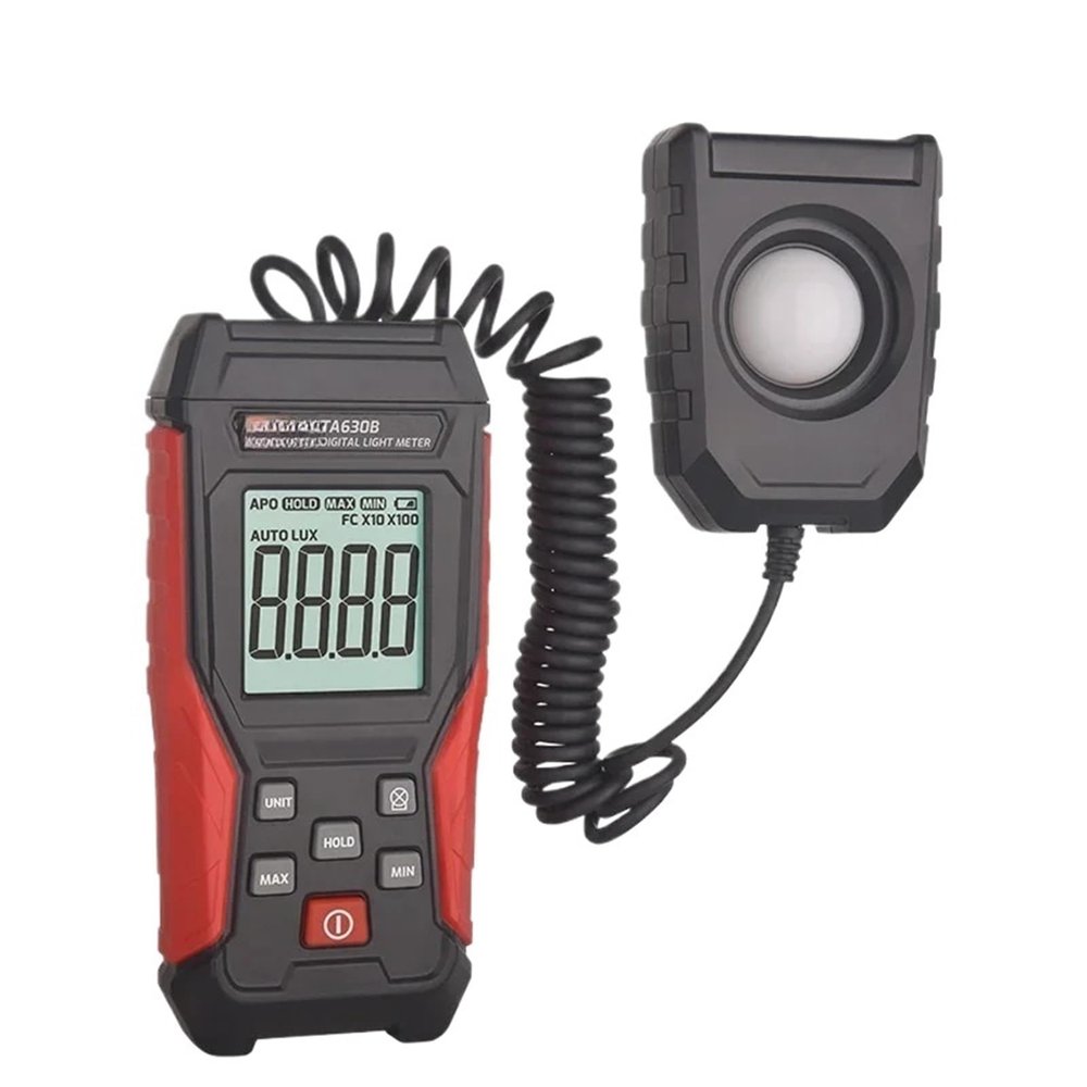 NICGQMQR Digital Illuminometer TA630 Light Meter High Precision Illuminometer Light Meter Photometric Luminance Meter(TA630B Split)
