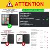 for Kindle Paperwhite 2024 Case, Slim Shockproof Protective Cover with Stand Auto Sleep/Wake Fits Kindle 72024 Paperwhite Case for Kindle 12th Gen & Colorsoft Signature Edition, Galaxy Dinosaur view 2