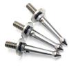 Wuden 6Pcs Stainless 3/8 Inch Tripod Foot Spikes for Softer Looser Terrain Spikes for ///, Etc.Tripod view 2
