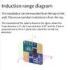 Wuden 10X 24G MmWave LD2420 Human Presence Radar Sensor Motion Detection Module view 3