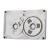 Reel to Reel Blank Cassette Tape for Music Recording, Blank Sound Cassette Tape DIY Homemade 55 Minutes Aluminum Empty Cassette Tape for Music Recording (Silver Frame Silver Plate) view 1
