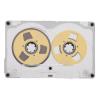 Reel to Reel Blank Cassette Tape for Music Recording, Blank Sound Cassette Tape DIY Homemade 55 Minutes Aluminum Empty Cassette Tape for Music Recording (Silver Frame Gold Plate) view 1