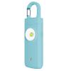 HELPHIER Rechargeable Personal Safety Alarm for Women, Loud Siren Birdie Sound, Strobe SOS LED Light, USB Charging, Be Safe with Personal Alarm Keychain for Wife, Daughter, Student, Aqua view 1