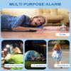 HELPHIER Rechargeable Personal Safety Alarm for Women, Loud Siren Birdie Sound, Strobe SOS LED Light, USB Charging, Be Safe with Personal Alarm Keychain for Wife, Daughter, Student, Aqua view 3