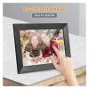 10.1 Inch WiFi Digital Photo Frame Built-in 16GB Memory Smart Digital Picture Frame LCD Touch Panel Auto Rotation APP Sharing Clearer (White) view 3