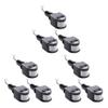 Wuden 9 Pcs Black Motion Detectors Motion Sensor Light Switch Outdoor Pir Direct Current 12V Motion Sensor Pir Sensor view 1