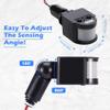 Wuden 9 Pcs Black Motion Detectors Motion Sensor Light Switch Outdoor Pir Direct Current 12V Motion Sensor Pir Sensor view 4