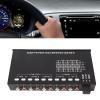 Car Equalizer 5 Car Audio Equalizer Adjustable 5 Bands Precise Tuning EQ Tuning Crossover Amplifier Graphic Equalizer view 2