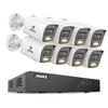 ANNKE 3K 8CH PoE Security Camera System, H.265+ 8CH NVR, 4pcs Surveillance Outdoor PoE Camera, 2-Way Talk, 3K@20fps, 512GB SD Card Slot,Human&Vehicle Detection, Remote Access(No HDD Included) view 1