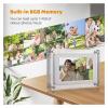 10.1 Inch WiFi Acrylic Digital Photo Frame Digital Picture Frame Music Video Player Auto Rotation 8G Clearer view 2