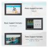 10.1 Inch Smart WiFi Photo Frame Digital Picture Frame 1280 * 800 IPS Touch Screen 1080P Video 16GB Storage Sharing Via APP Clearer view 4