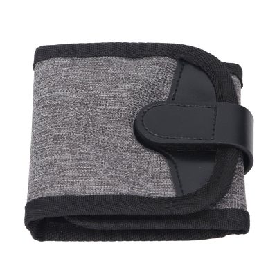 Shokproof Filter Organizer Pouch with Tape Opening for 3 Filters 72mm Compact Lens Filter Holder Bag with Features for Photographers
