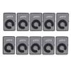 Wuden 10X Mini Mirror Clip USB Digital Mp3 Music Player Support 8GB SD TF Card Black view 1