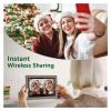 10.1 Inch WiFi Digital Photo Frame Digital Picture Frame 1280 * 800 IPS Screen Touch Control 16GB Storage Auto Rotation Clearer view 4