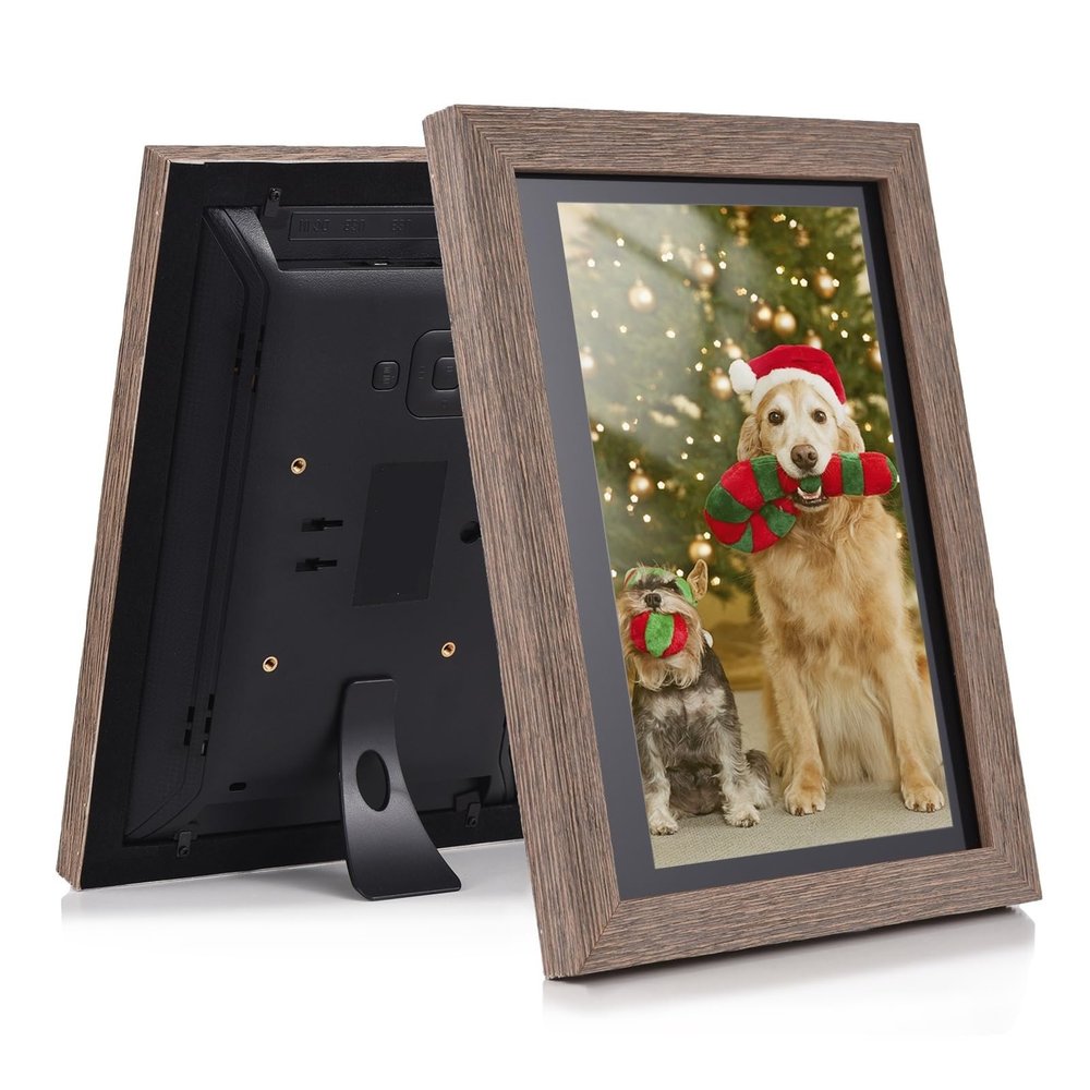 10.1 Inch WiFi Digital Photo Frame Cloud Digital Picture Frame 1280 * 800 IPS Screen Touch Control 16GB Storage Auto Rotati Clearer