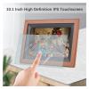 10.1 Inch WiFi Digital Photo Frame Cloud Digital Picture Frame 1280 * 800 IPS Screen Touch Control 16GB Storage Auto Rotati Clearer view 3