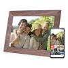 10.1 Inch WiFi Digital Photo Frame 16GB Storage Auto Rotation Share Photo Via APP with Backside Stand for Friends Clearer view 1