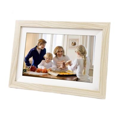 10inch Cloud WiFi Digital Photo Frame Built in 32GB IPS Touch Screen Picture Sending Free by Phone App Clearer