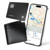 Wallet Tracker Card, Compatible with Find My (iOS Only), Ultra Thin Item Finder for Wallet, Luggage Tag, Passport etc, IPX7 Waterproof (Black) view 1