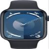 Apple Watch Series 9 (GPS + Cellular 45mm) Midnight Aluminum Case with Midnight Sport Band M/L (Renewed Premium) view 2