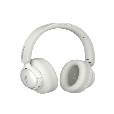 1MORE Wireless Bluetooth Noise-canceling Headphones - HQ31 SonoFlow SE Over-Ear Headphones with Hi-Res Audio, 90H Playtime, Clear Calls, Preset EQ Via App, Comfort for Home Office Travel(Oat White)