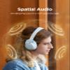 1MORE Wireless Bluetooth Noise-canceling Headphones - HQ31 SonoFlow SE Over-Ear Headphones with Hi-Res Audio, 90H Playtime, Clear Calls, Preset EQ Via App, Comfort for Home Office Travel(Blue) view 2