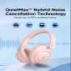 1MORE Wireless Bluetooth Noise-canceling Headphones - HQ31 SonoFlow SE Over-Ear Headphones with Hi-Res Audio, 90H Playtime, Clear Calls, Preset EQ Via App, Comfort for Home Office Travel(Pink) view 3