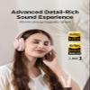 1MORE Wireless Bluetooth Noise-canceling Headphones - HQ31 SonoFlow SE Over-Ear Headphones with Hi-Res Audio, 90H Playtime, Clear Calls, Preset EQ Via App, Comfort for Home Office Travel(Pink) view 4