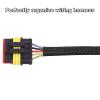 10ft 1/2inch Sleeving Braided Cable Sleeve Cord Protector Wire Tubing Cable Sleeve Split Sleeving PET Expandable Braided for Power Cord Audio Video Cable Protect Cat from Chewing view 2