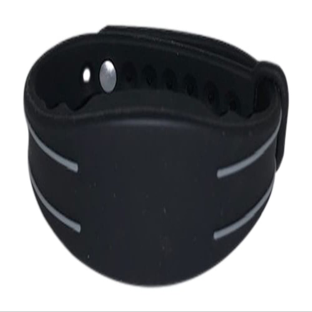 AuthorizID 10 Black & Grey Adjustable 26 Bit Proximity Wristbands Weigand Prox Wristband Compatable with ISOProx 1386 1326 H10301 Format Readers. with Custom Facility Code 1
