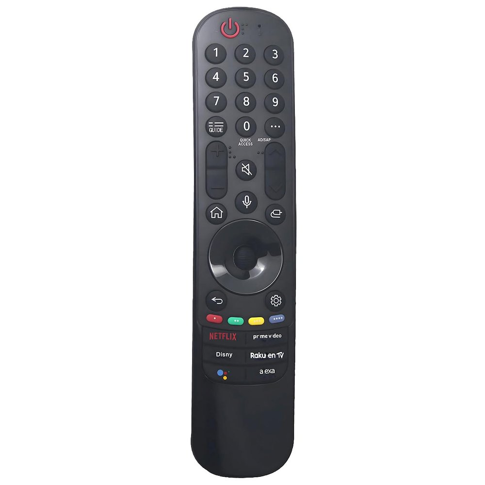 AKB76039901 MR22GA Infrared Replacement Remote for LG Smart TV 65QNED866QA 55QNED866QA 86QNED816QA 75QNED816QA 65QNED816QA 55QNED816QA 50QNED816QA OLED83C24LA OLED77C24LA OLED65C24LA OLED55C24LA