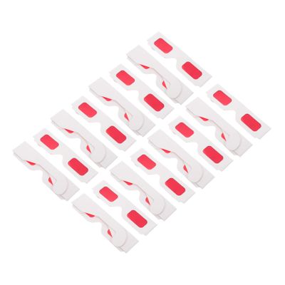 KICHOUSE 50pcs Glasses for Boy Girl Red Movie Glasses for Enhanced Viewing for Birthday Parties Valentine's Day and Special Events