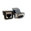 ACGTUY Arrival DB9 RS232 Male/Female to RJ45 Female Adapter COM Port to LAN Ethernet Port Converter(1 Pair) view 4
