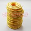 0.5 0.75 1.0 1.5 2.5 4.0 6.0 10.0 16 25 35 mm2 yellow cable marker plum tubing 0-9 different number - (Color: 16mm2 120pcs) view 2