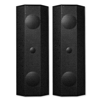 Lithe Audio 06821 IO1 Indoor & Outdoor Passive Speakers (Pair), Black
