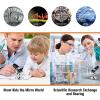Lab Microscope Accessories USB Digital Microscope 40X to 1000X 8 LED Magnification Camera with Carrying view 3