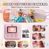 Kids Camera Instant Print, Upgrade Dual-Lens Selfie Digital Camera for Kids +16 Rolls Instant Print Camera for Kids Refill Print Paper view 4