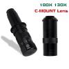 Microscope Observation 180X 130X Industry Video Microscope Camera Objective Lens Multiples Adjustable Focus(130X) view 4
