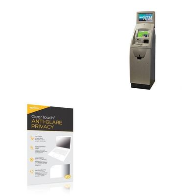 BoxWave Screen Protector Compatible With Triton Systems 8100 - ClearTouch Anti-Glare Privacy (2-Pack), Privacy Screen Protector Flexible Film Anti-Glare