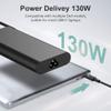 BULL-TECH Replacement for Dell 130W Laptop Charger USB C Type C Slim AC Power Adapter for Dell Xps 17,Precision 5550 5530 2in1,XPS 15 2in1 9575Latitude 7410 7310 7210 9410 9510 5420 5520 5510 view 2