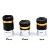 HD Eyepiece Coating 1.25" 62 Degree Ultra Wide Angle 4mm 10mm 23mm for Astronomical Telescope 231(4mm 10mm 23mm) view 2