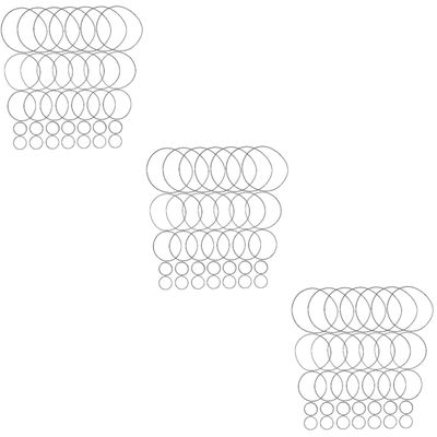 CONGARTENO 150pcs Cassette Player Belts Replacement for Tape Recorders Square Belts for DVD and Cd Drives for Repairing Audio Devices