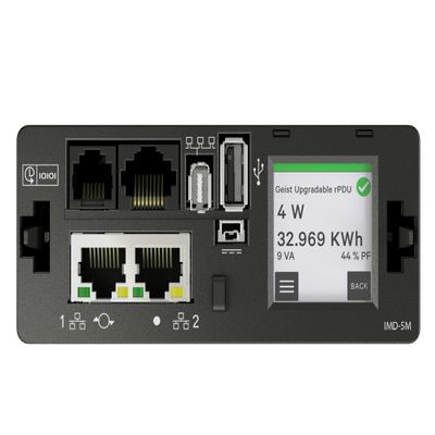 Vertiv PowerIT Rack PDU Interchangeable Monitoring Device Upgrade | Local & Remote Monitoring | Redundant Power | Touchscreen | Internal Orientation Sensor| Enhanced Security| Hot Swappable | IMD-5M