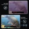 4.3"/ 5" Underwater Fish Finder Camera, 4K Ice Fishing Fish Finder, Underwater 220 Fishing Camera - 12 LEDs, Night Vision, Wide Angle (Blue-15m/5in) view 4