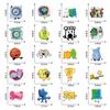 110pcs BFDI Cute Battle for Dream Island Stickers Vinyl Waterproof Decals for Adult for Water Bottle Laptop Luggage Snowboard Guitar Scrapbook Phone Animals Party Stickers view 3