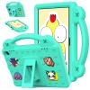 AKABEILA Compatible with Amazon Fire HD 8/HD 8 Plus (2020/2022)/Fire HD 8 2024 Tablet Case, Kids Friendly Universal Lightweight Shockproof Protective Case with Shoulder Strap & Stand Handle Mint Green view 1