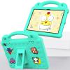 AKABEILA Compatible with Amazon Fire HD 8/HD 8 Plus (2020/2022)/Fire HD 8 2024 Tablet Case, Kids Friendly Universal Lightweight Shockproof Protective Case with Shoulder Strap & Stand Handle Mint Green view 4
