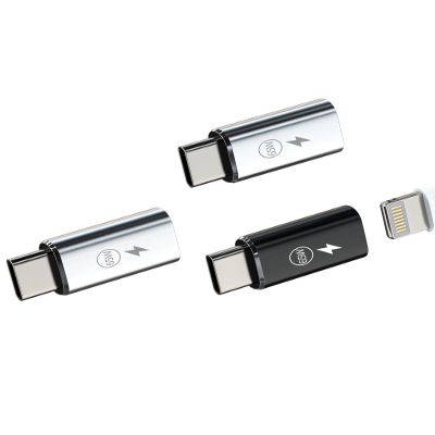 65w Lightning Female to USB C Male Charging Adapter(3pack)for Apple for iPhone16 15 Pro Max for Adaptor Type C Port Charger Power Cable Connector for iPad Plug Converter compatible for Samsung S24 S23
