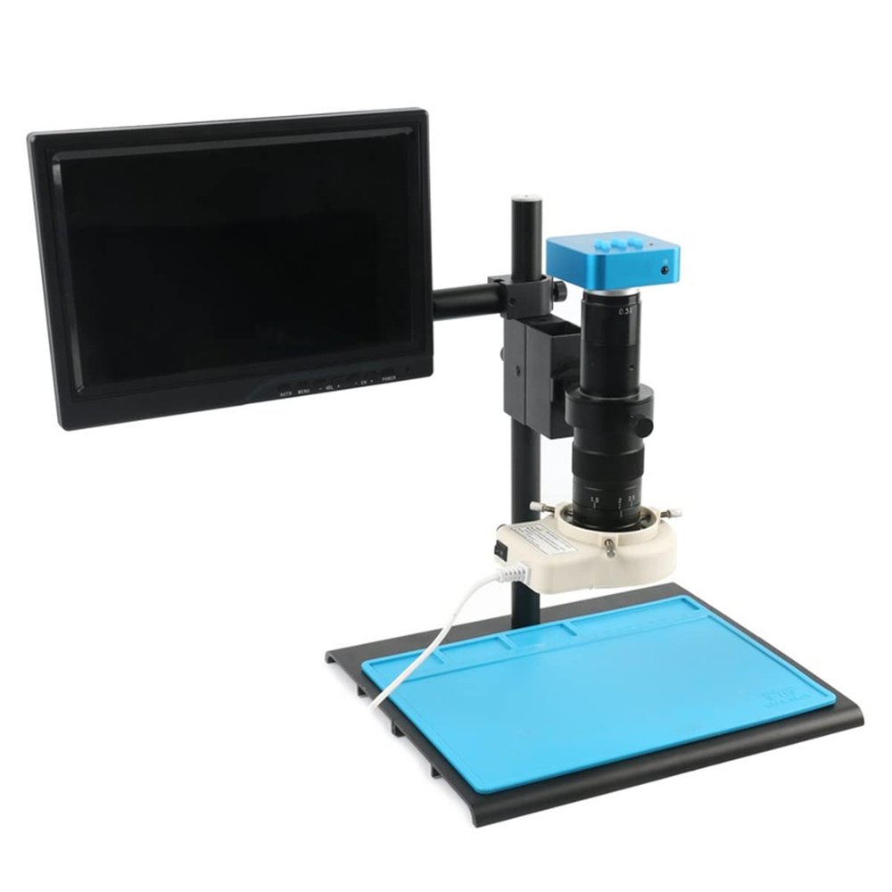 Lab Microscope Accessories 36MP 4K 1080P USB Industry Video Digital Microscope Camera 180X/300X C Mount Lens(B,180X)